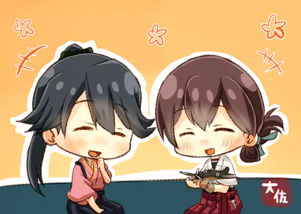 Kasuga Maru Houshou (Kancolle) Anime Kantai Collection HD Desktop Wallpaper | Background Image