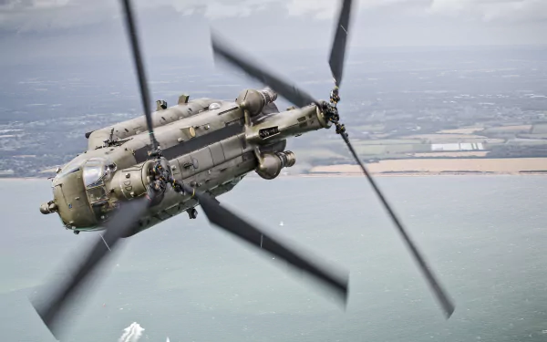 aircraft transport aircraft helicopter military Boeing CH-47 Chinook HD Desktop Wallpaper | Background Image