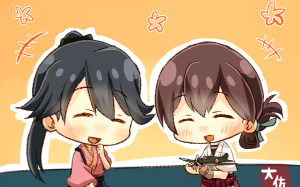 Kasuga Maru Houshou (Kancolle) Anime Kantai Collection HD Desktop Wallpaper | Background Image