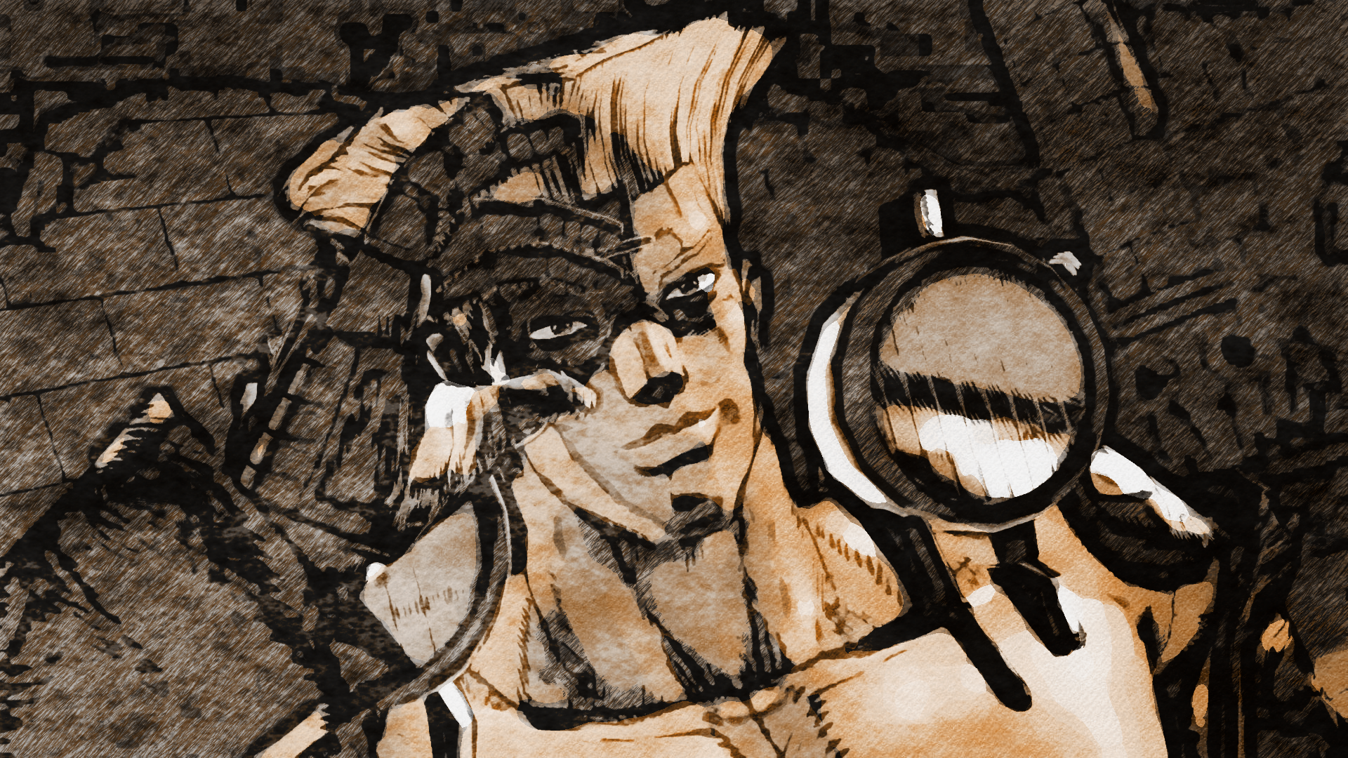Download Rudol Von Stroheim Anime Jojo's Bizarre Adventure HD Wallpaper