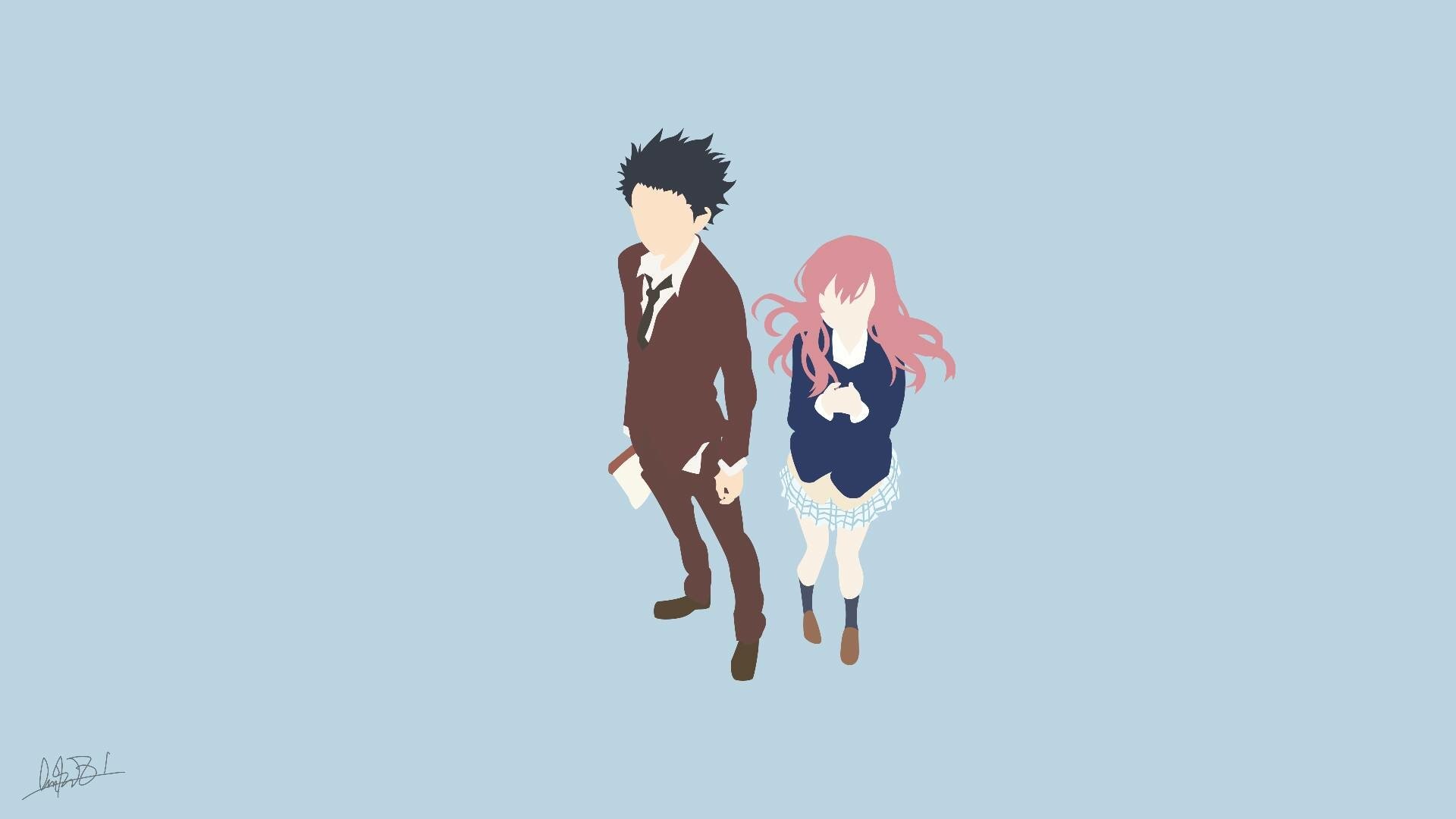 Download Shouya Ishida Shouko Nishimiya Anime A Silent Voice HD Wallpaper