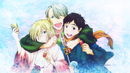 Anime Yuri!!! on ICE HD Desktop Wallpaper | Background Image