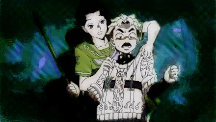 Koichi Hirose Yukako Yamagishi Anime Jojo's Bizarre Adventure HD Desktop Wallpaper | Background Image