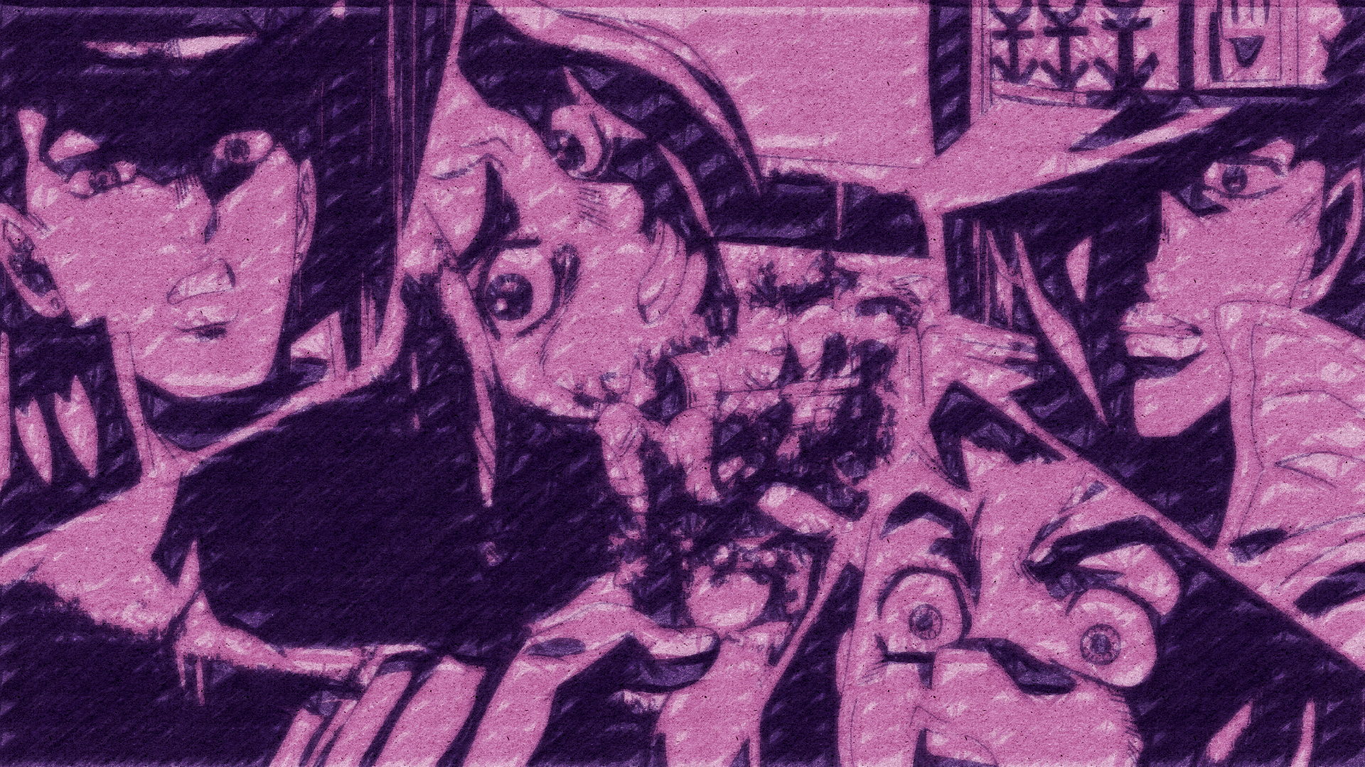 Download Killer Queen (Jojo's Bizarre Adventure) Jotaro Kujo Koichi Hirose Hayato Kawajiri Josuke Higashikata Anime Jojo's Bizarre Adventure HD Wallpaper by Terumi Nishii