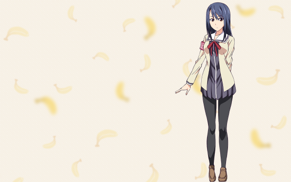 Anime Aho Girl Pantyhose Fuuki Iinchou HD Wallpaper | Background Image