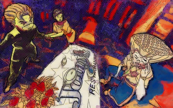 Tamami Kobayashi Koichi Hirose Anime Jojo's Bizarre Adventure HD Desktop Wallpaper | Background Image