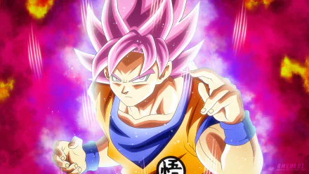 Super Saiyan Rosé Goku Anime Dragon Ball Super HD Desktop Wallpaper | Background Image