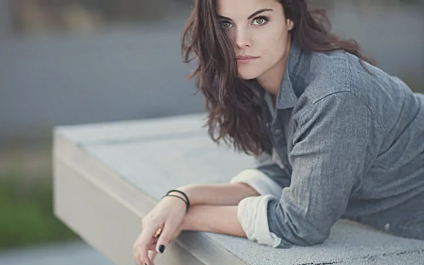 hazel eyes brunette actress Celebrity Jaimie Alexander HD Desktop Wallpaper | Background Image