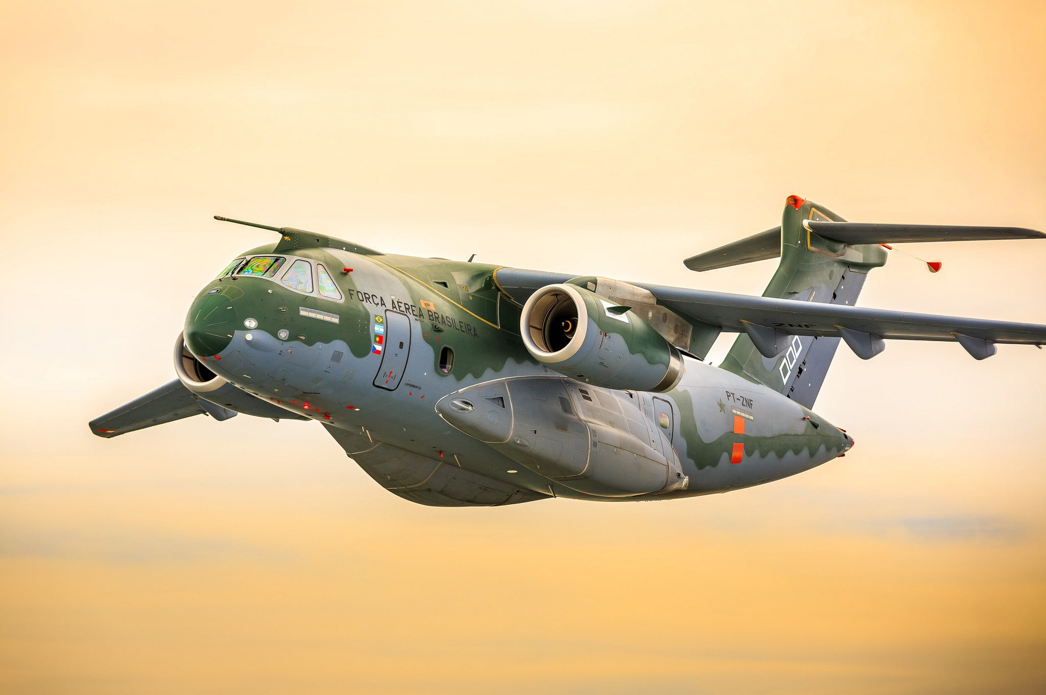 Military Embraer KC-390 HD Wallpaper | Background Image