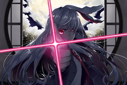 Reisen Udongein Inaba Anime Touhou HD Desktop Wallpaper | Background Image