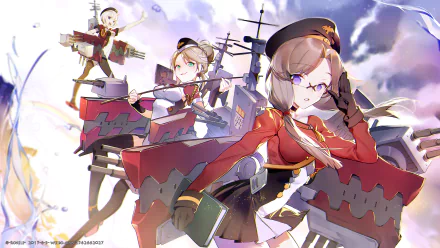 Bilan Hangxian Anime Azur Lane HD Desktop Wallpaper | Background Image