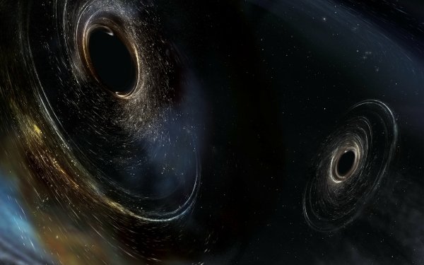 Sci Fi Black Hole Space Stars HD Wallpaper | Background Image
