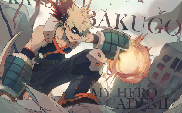 Anime My Hero Academia Katsuki Bakugou HD Wallpaper | Background Image