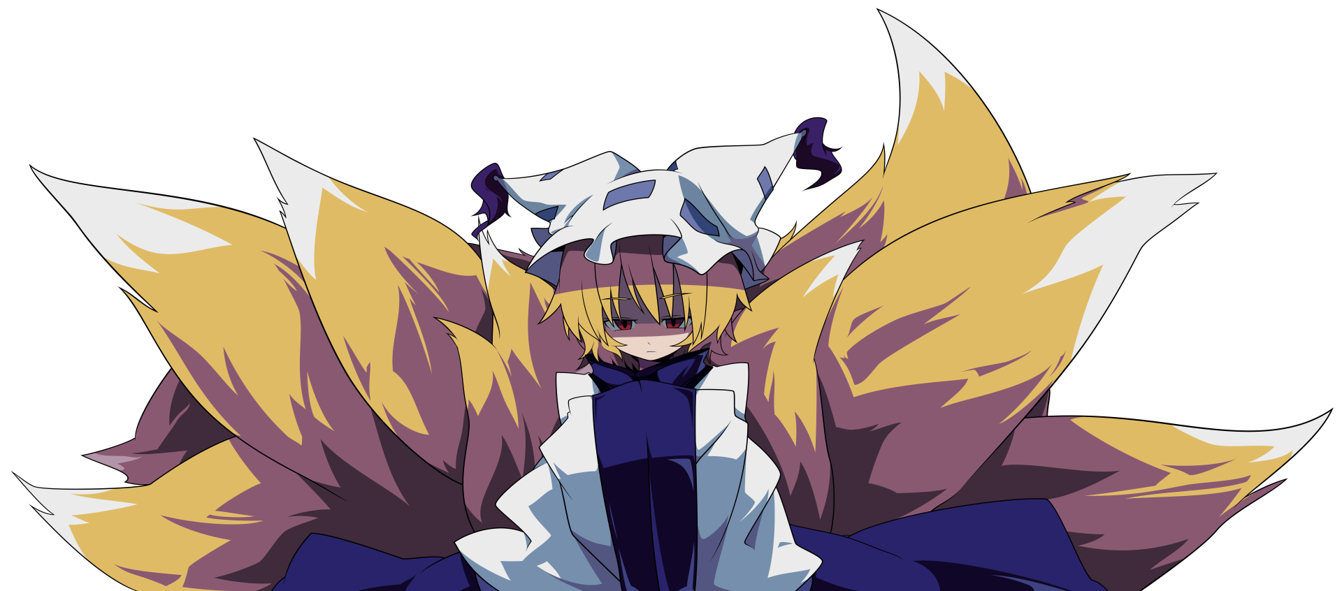 Download Ran Yakumo Anime Touhou 8k Ultra HD Wallpaper