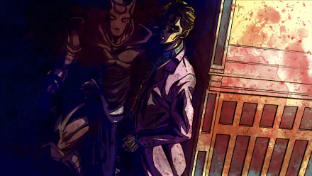 Killer Queen (Jojo's Bizarre Adventure) Yoshikage Kira Anime Jojo's Bizarre Adventure HD Desktop Wallpaper | Background Image