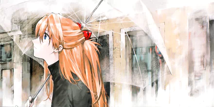 Asuka Langley Sohryu Anime Neon Genesis Evangelion HD Desktop Wallpaper | Background Image