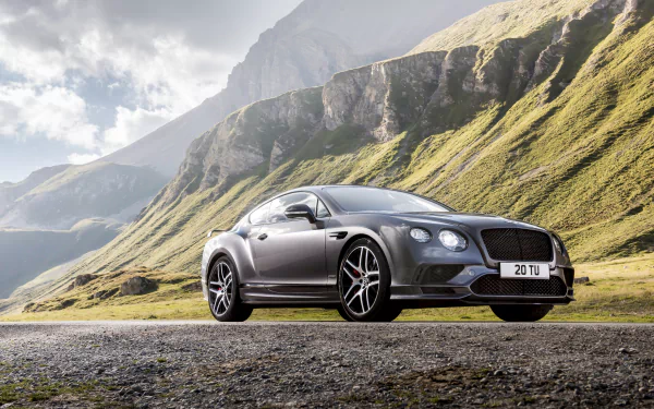 grand tourer silver car car Bentley Bentley Continental vehicle Bentley Continental GT HD Desktop Wallpaper | Background Image