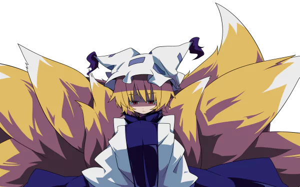 Ran Yakumo Anime Touhou HD Desktop Wallpaper | Background Image