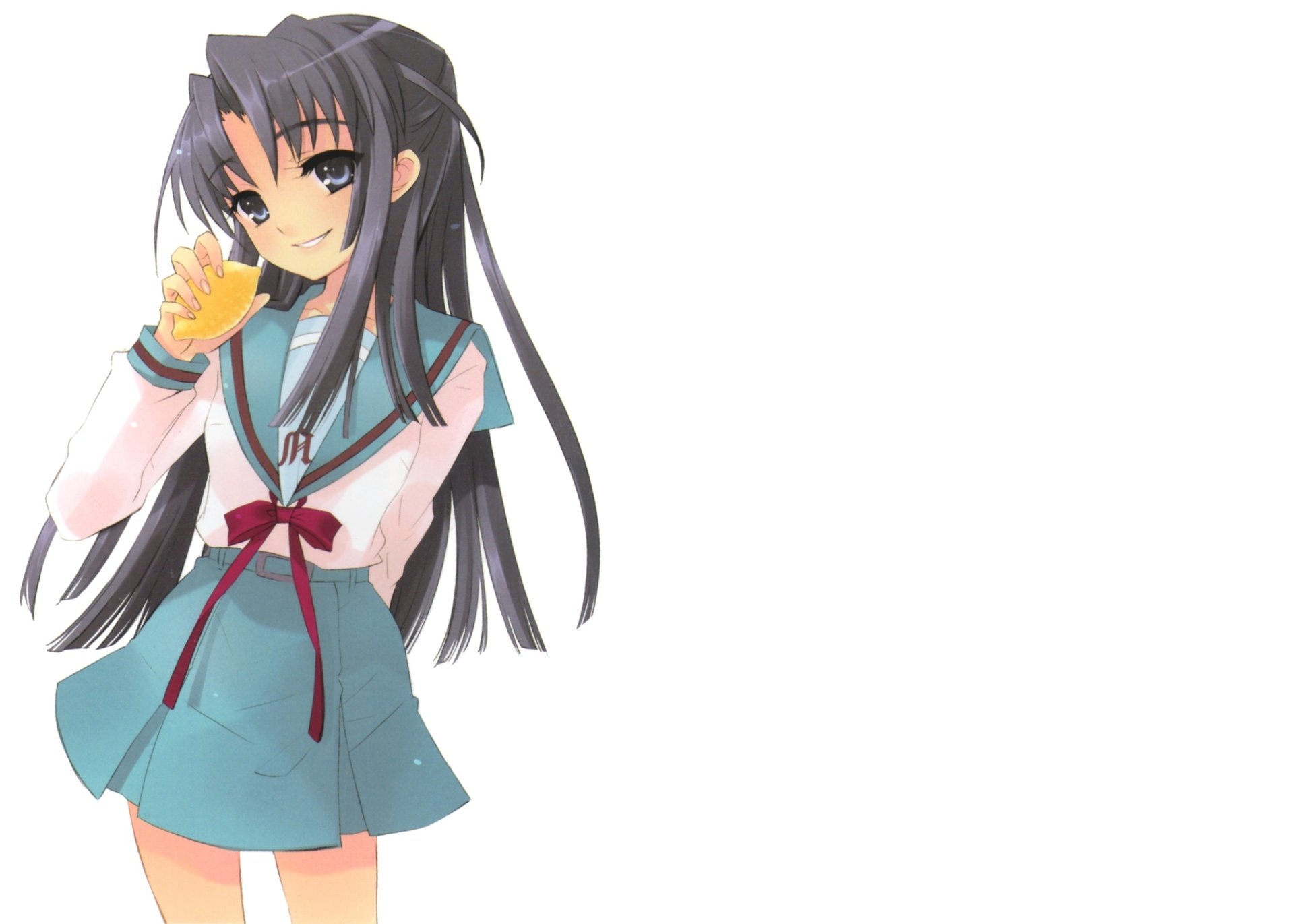 Download Ryōko Asakura Anime The Melancholy Of Haruhi Suzumiya HD Wallpaper by Ito Noizi