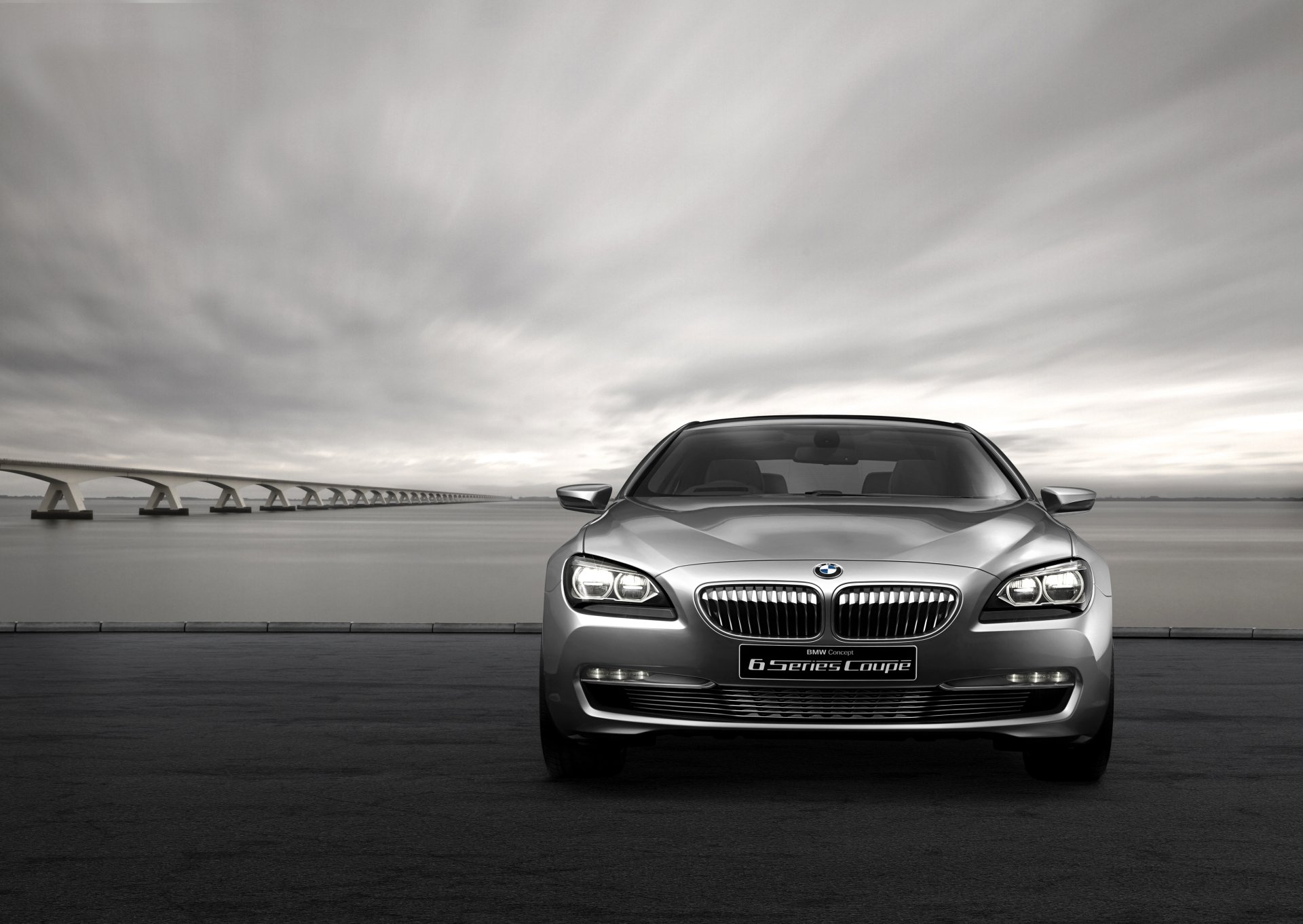 Download Grand Tourer Silver Car Car BMW Vehicle BMW 6 Series HD Wallpaper