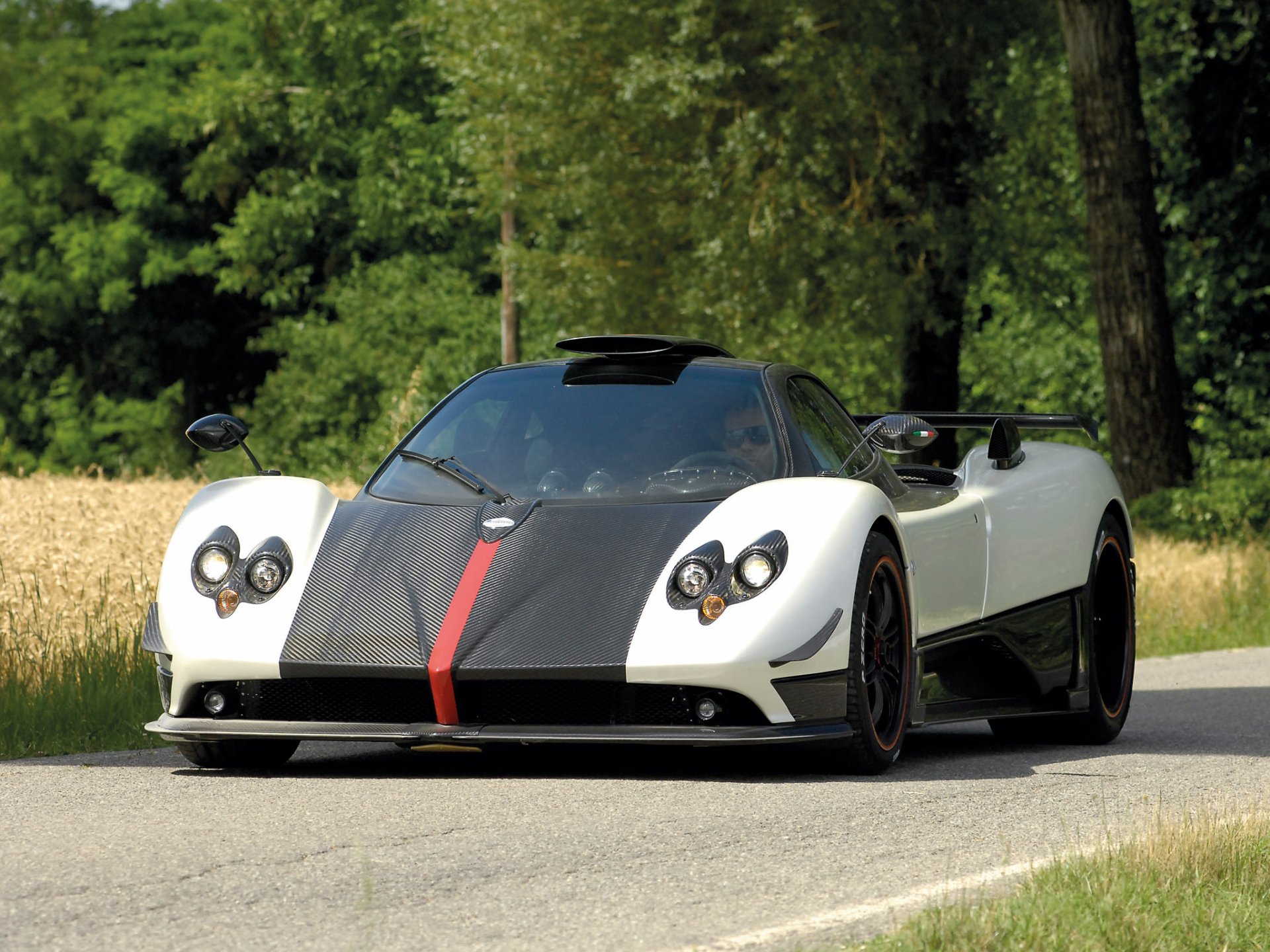 Download Car Supercar Pagani Pagani Zonda Cinque Vehicle Pagani Zonda HD Wallpaper