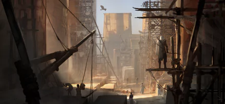 Bayek Of Siwa video game Assassin's Creed Origins HD Desktop Wallpaper | Background Image