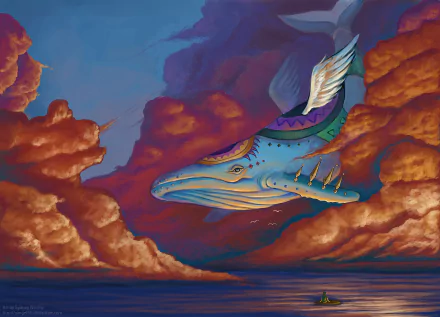  Link and the Wind Fish by Sydney Worthy