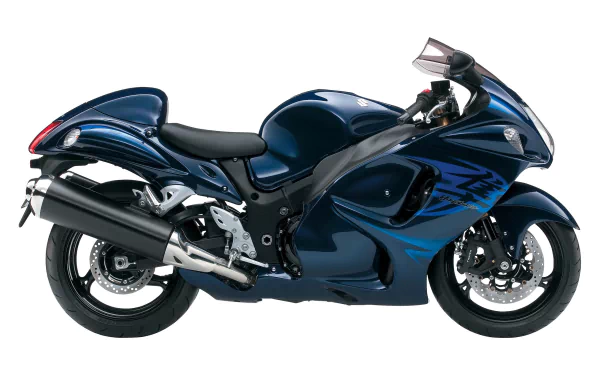  Suzuki Hayabusa blue 2012
