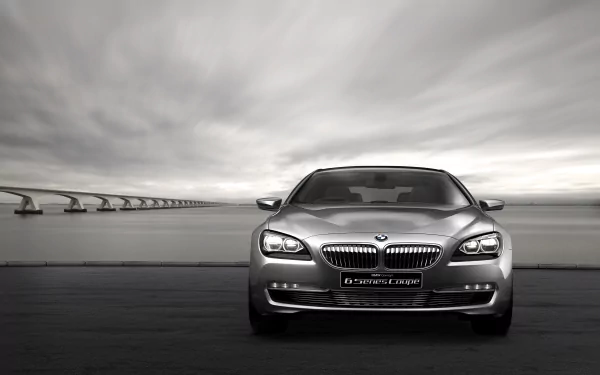 grand tourer silver car car BMW vehicle BMW 6 Series HD Desktop Wallpaper | Background Image