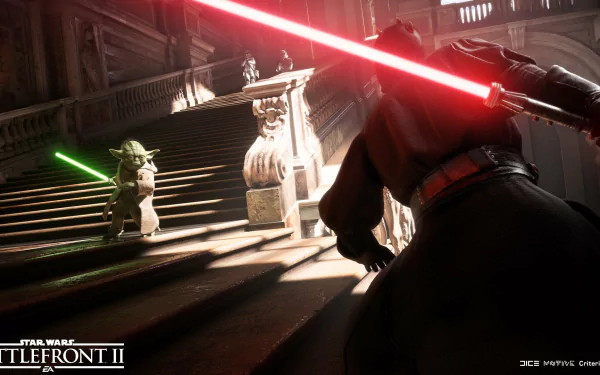 Sith (Star Wars) Jedi lightsaber belt horns glove red lightsaber green lightsaber Star Wars Yoda Darth Maul video game Star Wars Battlefront II (2017) HD Desktop Wallpaper | Background Image