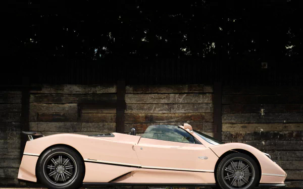 car supercar Pagani Pagani Zonda C12 Roadster vehicle Pagani Zonda HD Desktop Wallpaper | Background Image