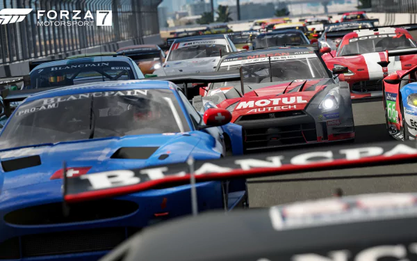 race car Forza Motorsport video game Forza Motorsport 7 HD Desktop Wallpaper | Background Image