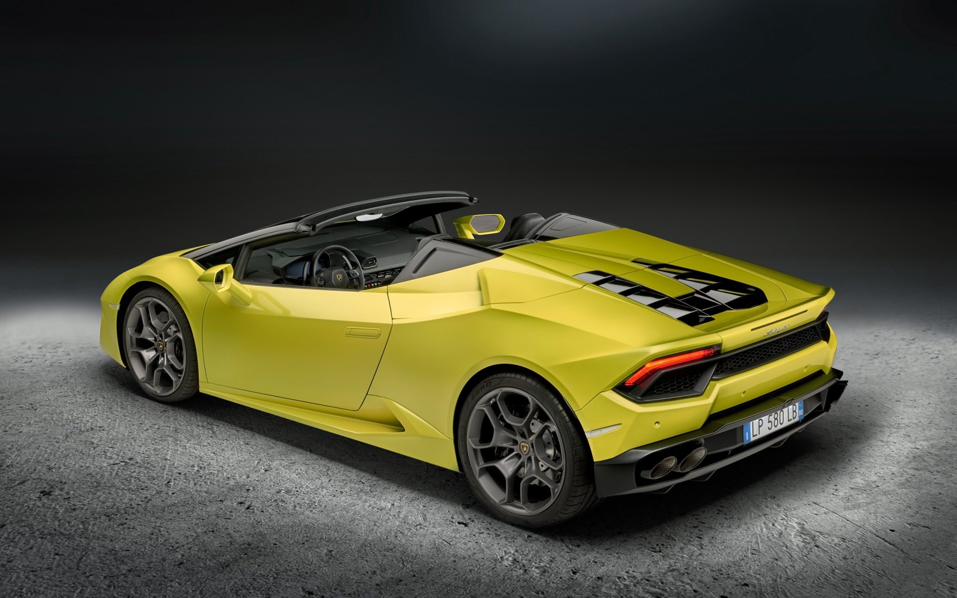 Download Lamborghini Car Supercar Lamborghini Huracan RWD Spyder Vehicle Lamborghini Huracan HD Wallpaper