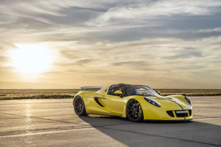car supercar Hennessey Venom GT vehicle Hennessey Venom GT Spyder HD Desktop Wallpaper | Background Image