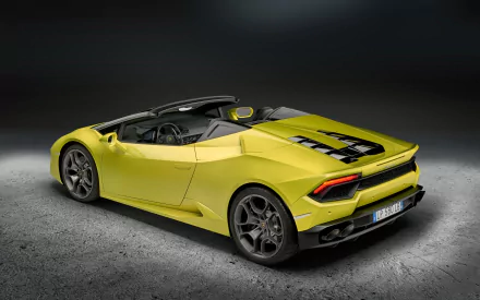 Lamborghini car supercar Lamborghini Huracan RWD Spyder vehicle Lamborghini Huracan HD Desktop Wallpaper | Background Image
