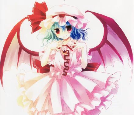 Remilia Scarlet Anime Touhou HD Desktop Wallpaper | Background Image