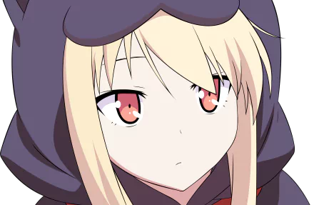 HD desktop wallpaper featuring Mashiro Shiina from the anime Sakurasou no Pet na Kanojo. She is depicted with a thoughtful expression, wearing a dark hooded outfit.