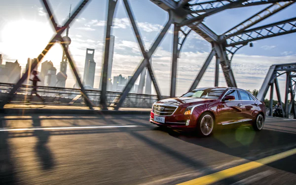 car Cadillac vehicle Cadillac ATS HD Desktop Wallpaper | Background Image