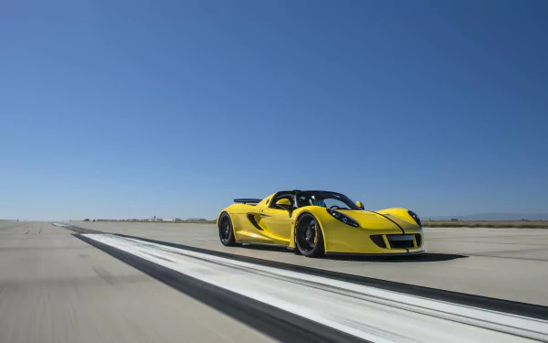 car supercar Hennessey Venom GT vehicle Hennessey Venom GT Spyder HD Desktop Wallpaper | Background Image