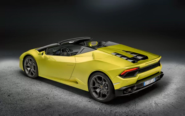 Lamborghini car supercar Lamborghini Huracan RWD Spyder vehicle Lamborghini Huracan HD Desktop Wallpaper | Background Image