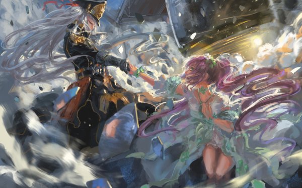 Anime Re:Creators Gunpuku no Himegimi Mamika Kirameki HD Wallpaper | Background Image