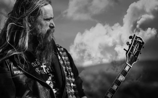 Zakk Wylde heavy metal guitarist guitar music Black Label Society HD Desktop Wallpaper | Background Image
