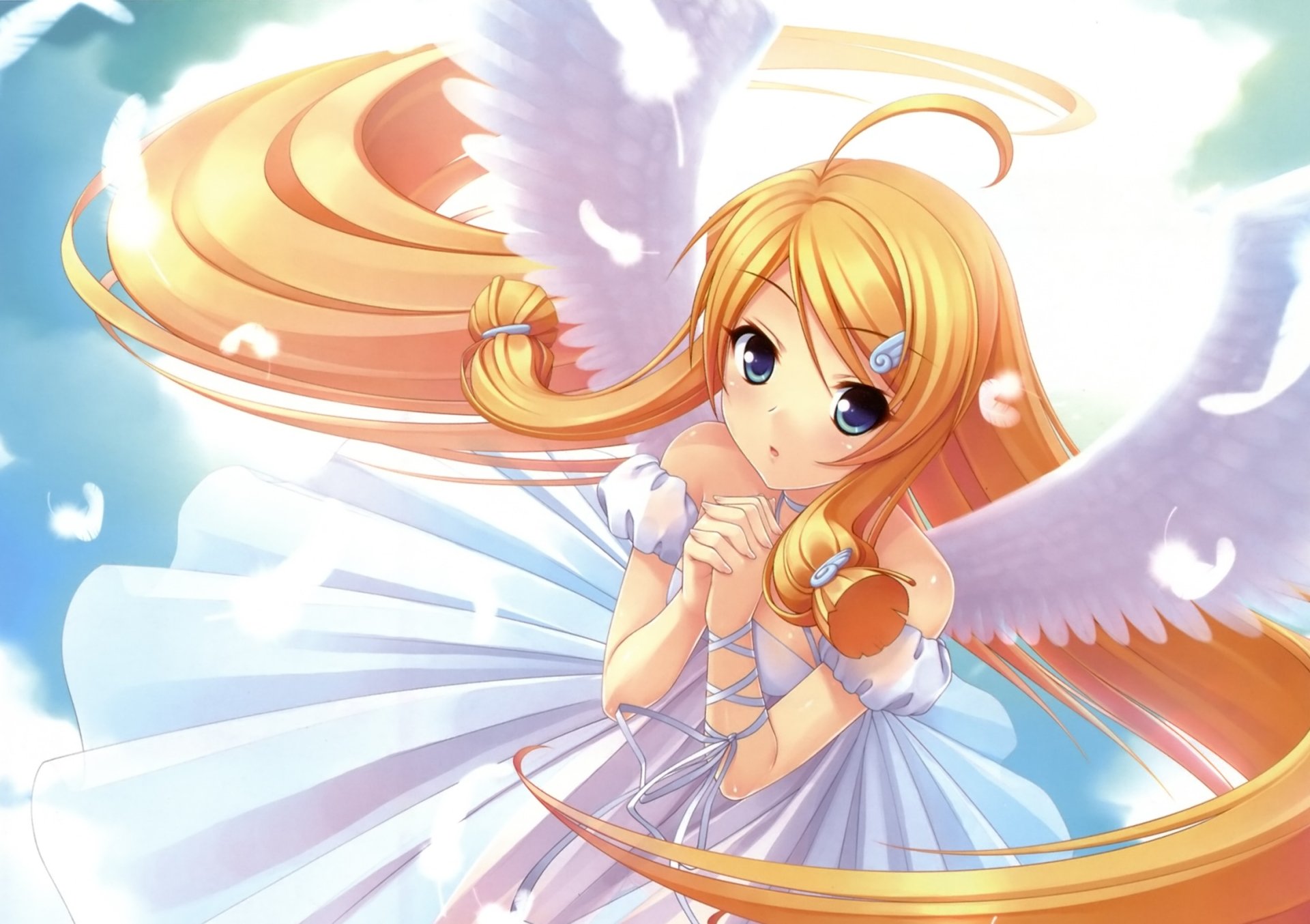 Anime Angel Hd Wallpaper By Sayori