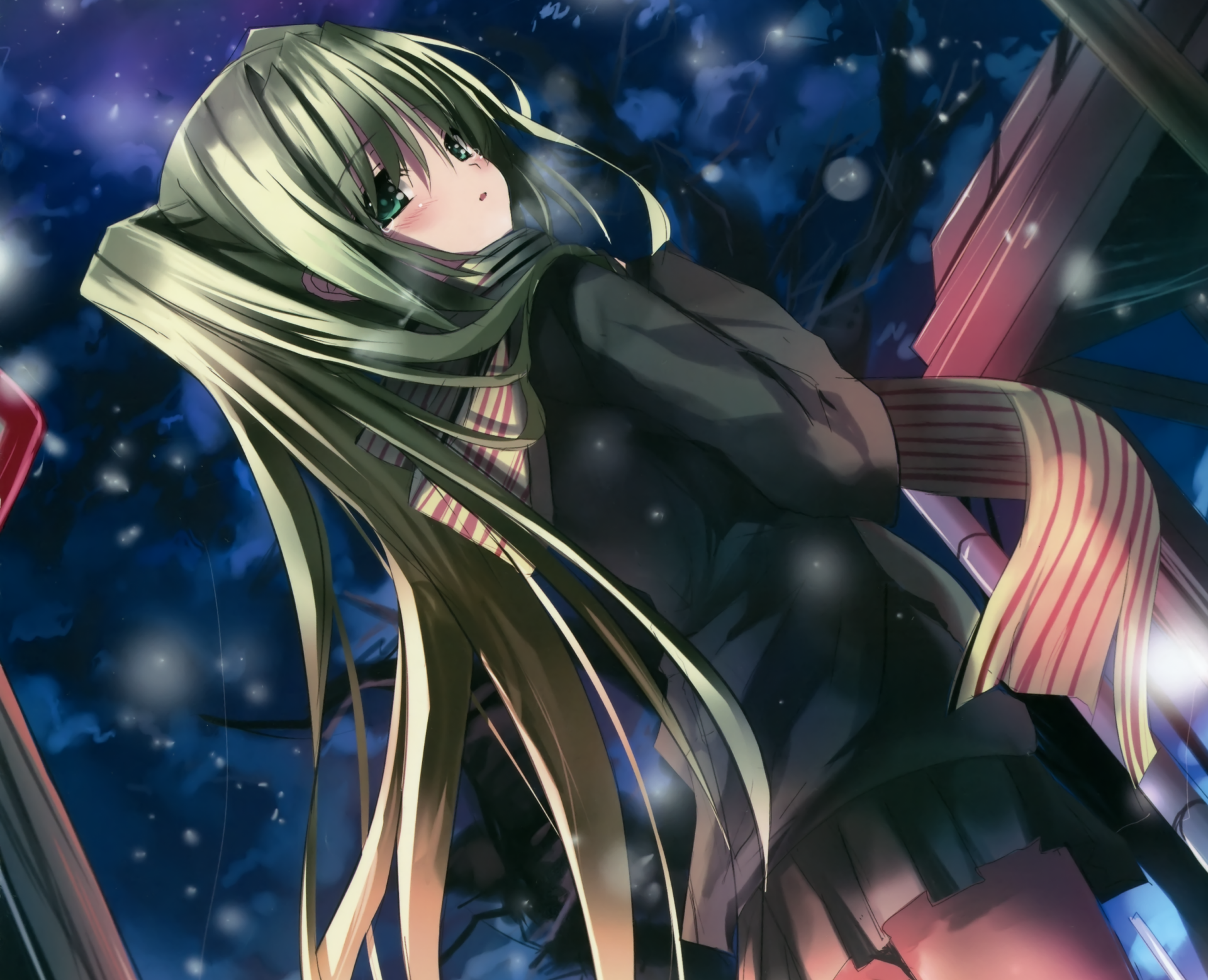 Download Hatsune Miku Anime Vocaloid HD Wallpaper by 茨乃