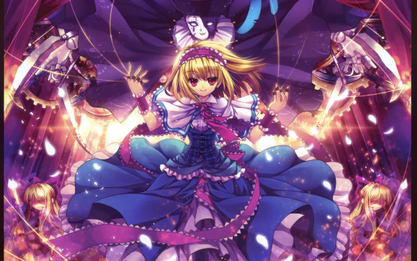 Alice Margatroid Anime Touhou HD Desktop Wallpaper | Background Image