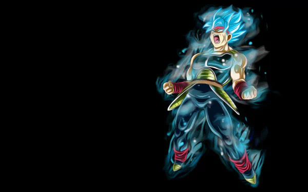 Super Saiyan Blue Bardock (Dragon Ball) Anime Dragon Ball Super HD Desktop Wallpaper | Background Image