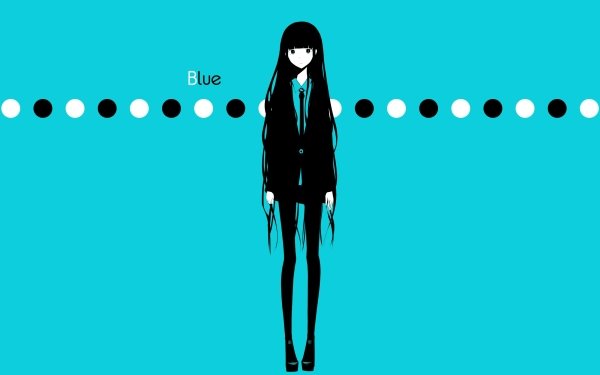Anime Original Blue HD Wallpaper | Background Image