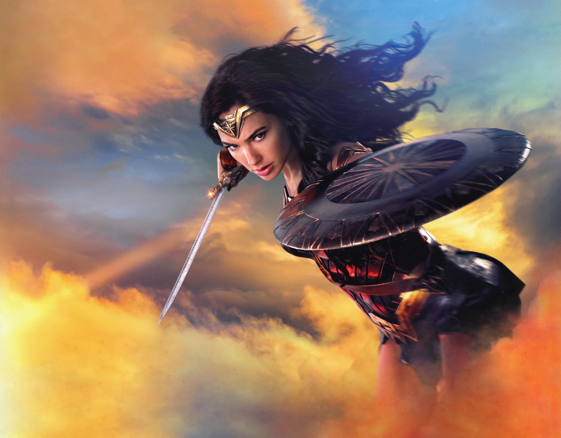 Gal Gadot as Wonder Woman - 8K Ultra HD Wallpaper