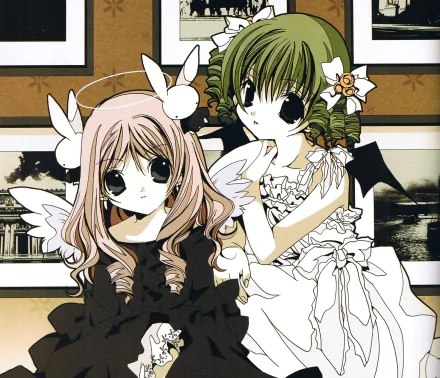 Shia (Pita Ten) Misha (Pita Ten) Anime Pita Ten HD Desktop Wallpaper | Background Image