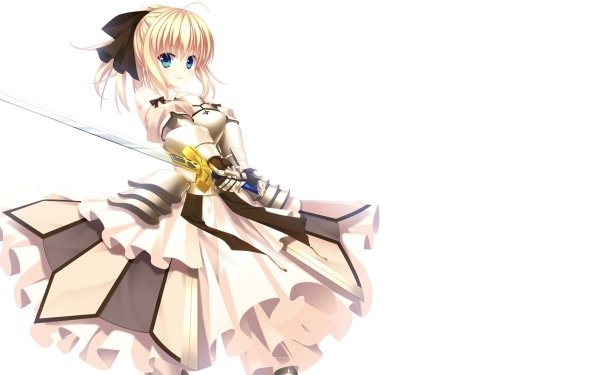 Anime Fate/Stay Night Fate Series Saber Lily Artoria Pendragon HD Wallpaper | Background Image